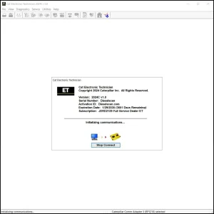 Cat ET 2025A + 10 Digit Factory Pass Gen