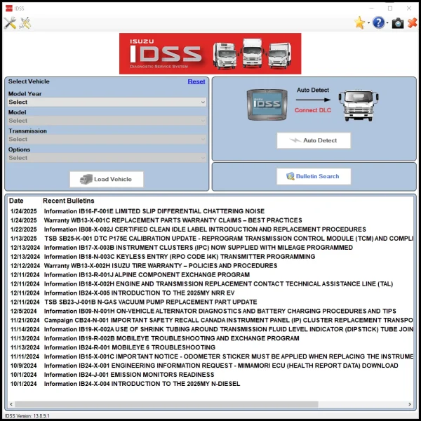 Isuzu US-IDSS (2025)