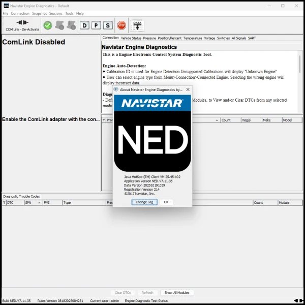 Navistar Engine Diagnostics (2025.10) + Servicemaxx Pro