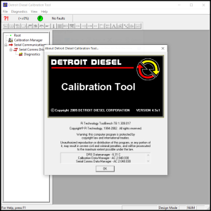 Detroit Diesel Calibration Tool